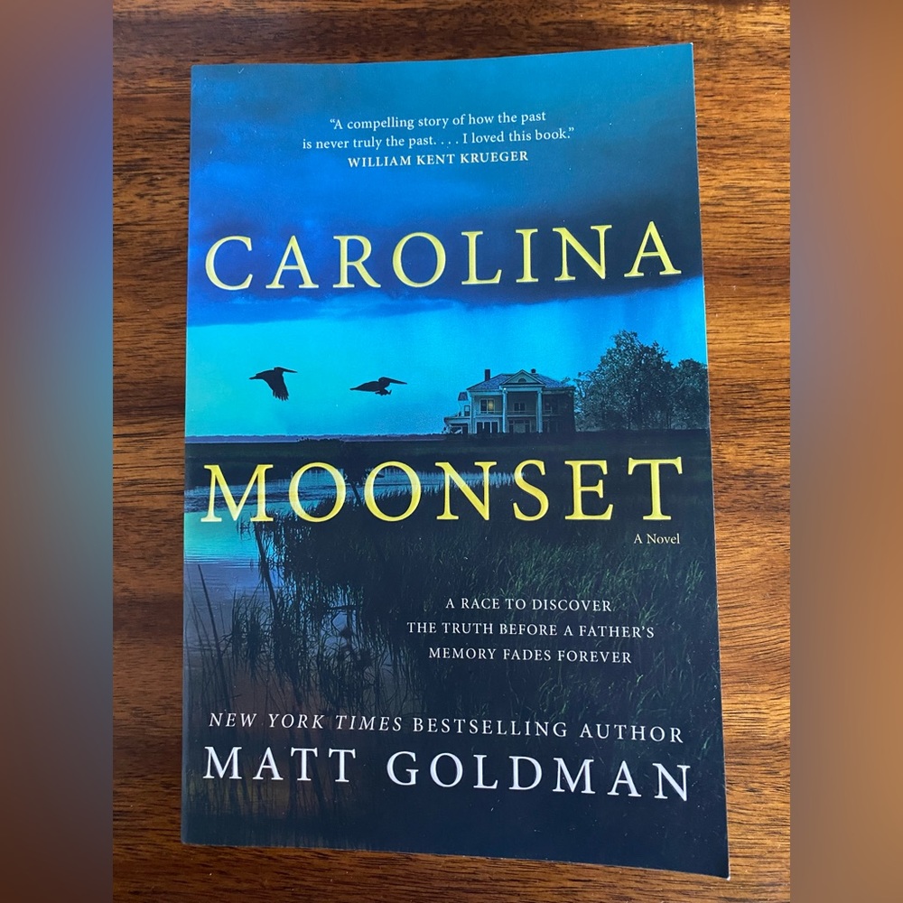 Carolina Moonset Book by Matt Goldman